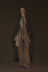 Mutedance 24 Autumn and Winter Flower Dye Button Dress MD-MD24FW96-celadon